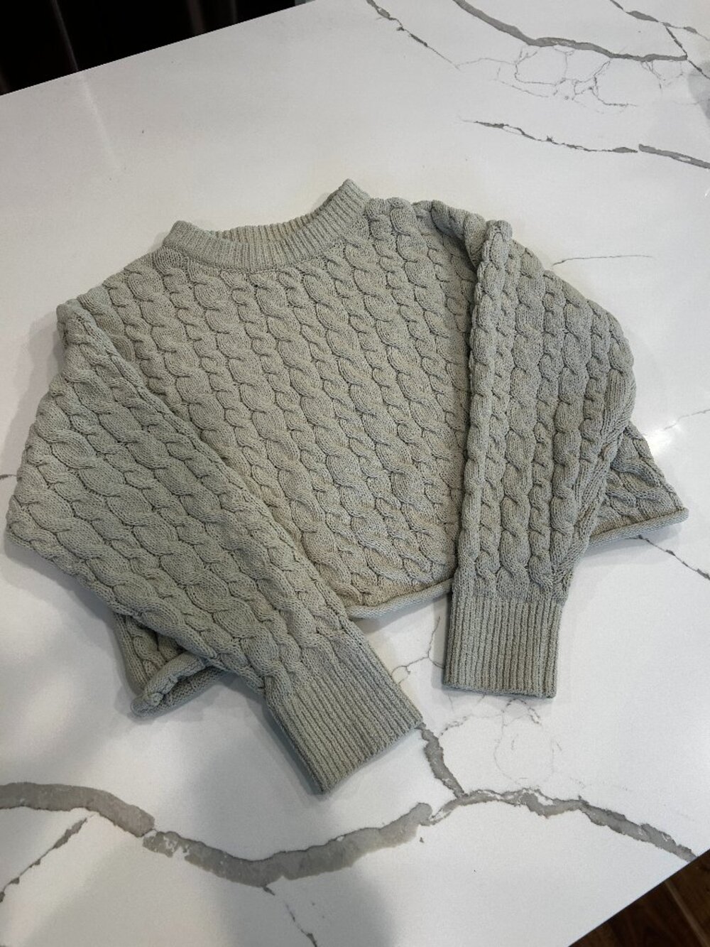 Girls Zara Cableknit Sweater
